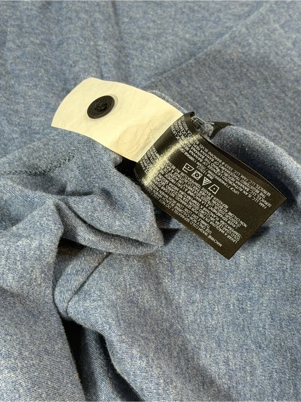 Banana Republic Men’s medium Heather Blue Polo Shirt